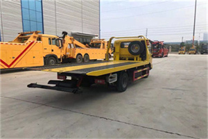 南独乐河非事故拖车